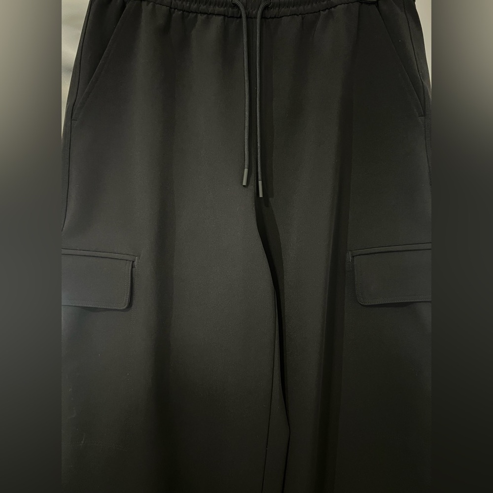 Athleta Classic Black Wide Leg Pants - Picture 2 of 4